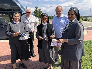 Ordensschwestern der Cellitinnen reisten 2019 nach Polen.