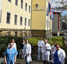 Das Diabetes-Team des St. Hildegardis Krankenhauses mit dem Zertifikat als Diabetologium DDG